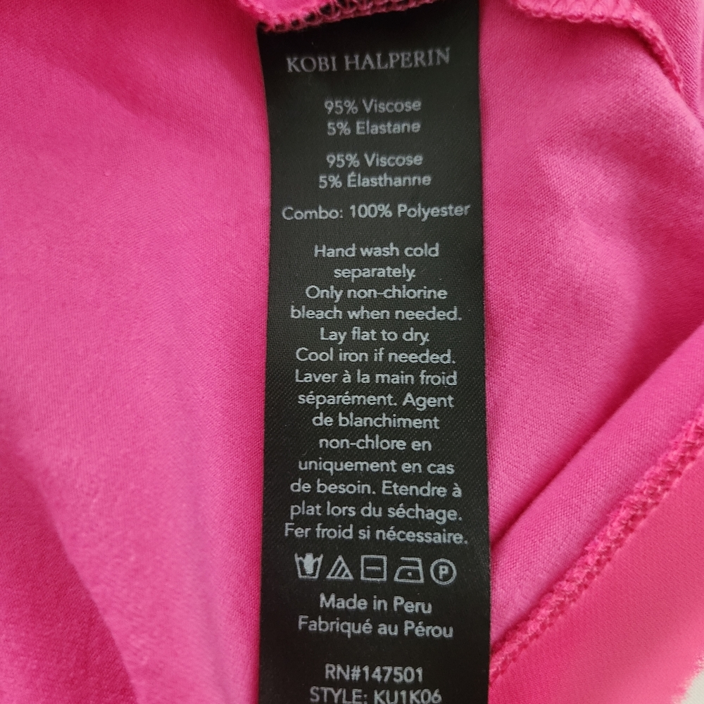 Kobi Halperin Stevie Top Twist Front Size Small - image 5